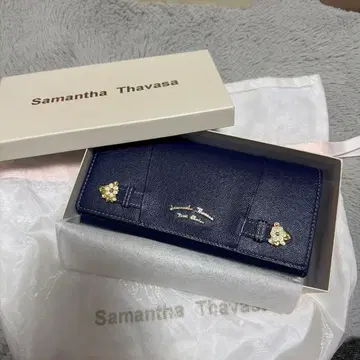 Samantha Thavasa 네이비 장지갑
