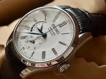 SEIKO 세이코 프레시지 법랑 다이얼 자동 와인딩 새상품급