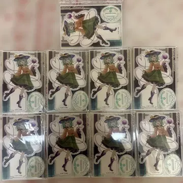 동방Project 코메이지 코이시 다이소 빅 아크릴 스탠드 9점