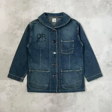 orslow 오어슬로우 숄카라 커버올 자켓