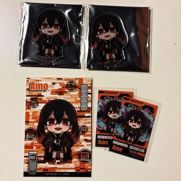 가치액터 프린세스 카페 사이버 펑크 아모 아크릴 스탠드 카드