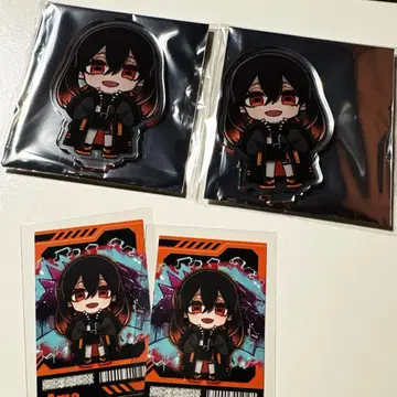 가치액터 프린세스 카페 사이버 펑크 아모 아크릴 스탠드 카드