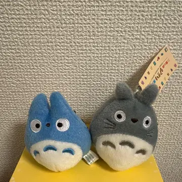 미사용 지브리 미술관 마스코트 키링 토토로 2개 세트