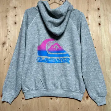80s QUIKSILVER USA제 후드티 M 미사용 데드스탁