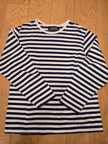 AUBERGE x Brilla per il gusto 보더 티셔츠