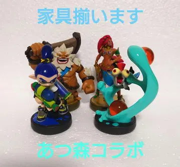 모동숲 콜라보 가구 갖춰집니다 amiibo 스프라툰 젤다의 전설