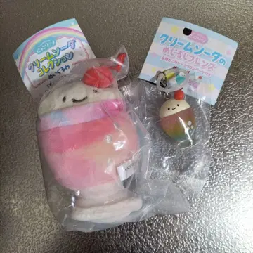 닛코리노 크림 소다의 메지루시 프렌즈 크림 소다 컬렉션
