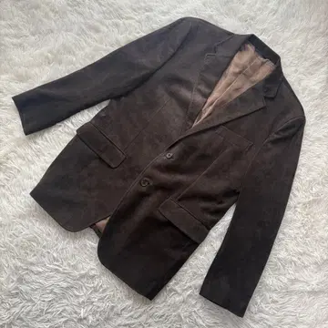 고타이리쿠 [ L ] 테일러드 자켓 헤링본 안감 부착 다크 그린