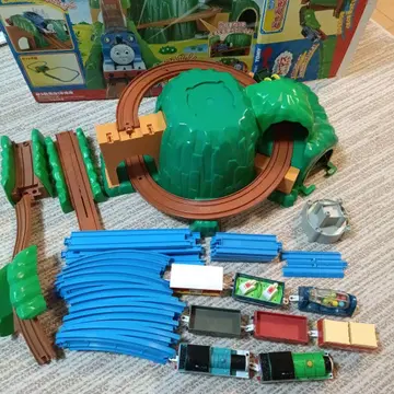 박스 포함 토마스와 친구들 두근두근 마운틴 세트 프라레일