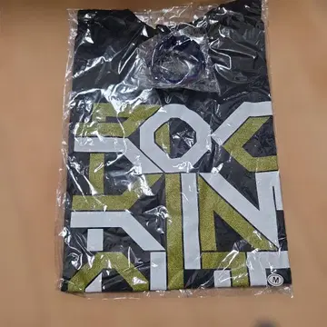 SPYAIR ROCKING OUT 투어 티셔츠와 고무 밴드