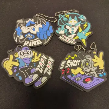 deltarune 델타룬 러버 키링 6개 세트