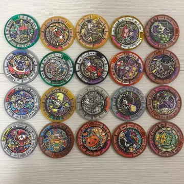 [코드 보증 없음] 요괴워치 20개 보물 메달 1