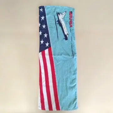 NASA 미국 국기 디자인 타월