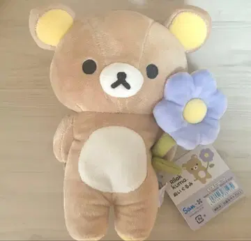 리락쿠마 BASIC RILAKKUMA 플라워 봉제 인형