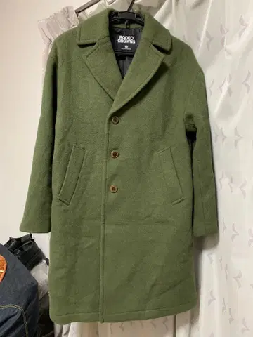 RODEO CROWNS 체스터 코트 올리브 그린