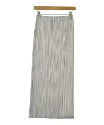 플리츠 플리즈 롱 맥시 길이 스커트 여성용
