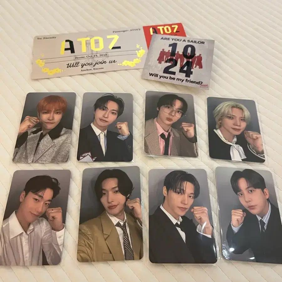 Ateez Anchor, Encore cruise photocard on Bunjang Global Site.