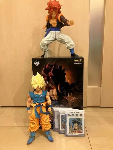 드래곤볼 피규어 세트 제일복권 외