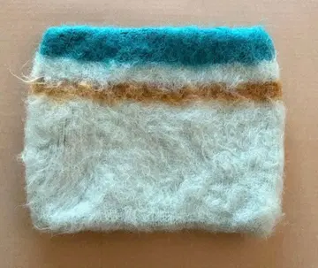 후미카 우치다 FUMIKA_UCHIDA 넥워머 블루