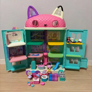 [ 새상품급 ] 갸비의 인형의 집 큰 고양이 하우스 세트