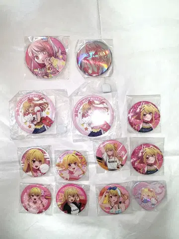 최애의 아이 [호시노 루비] 캔뱃지 아크릴 키링 세트