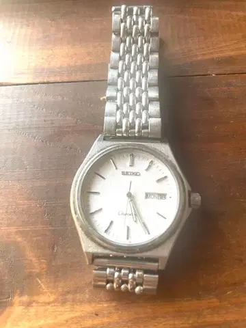 세이코 SEIKO 자동 와인딩 시계 실버 정크제품