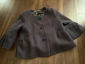 새상품급 레어 [룰르 로제트] 노카라 자켓 아우터