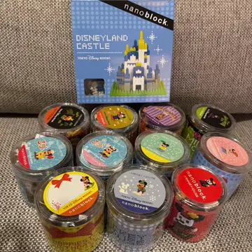 나노블럭 디즈니 신데렐라 성 미키&미니