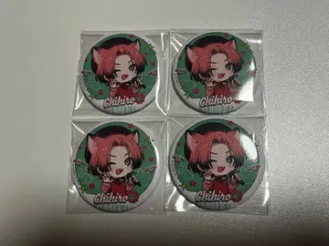 에이트리 18TRIP 캔뱃지 나츠야키 치야 마네키네코