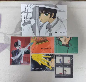 [미사용] CLAMP전, 도쿄 BABYLON 포스터, 파일, 카드