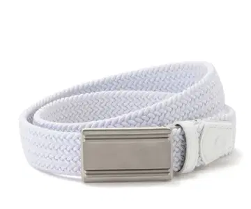 [ 골프 ] ZERO HALLIBURTON 남성용 화이트 벨트