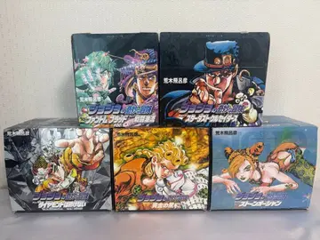 죠죠의 기묘한 모험 문고판 1-6부 전권 + 엽서