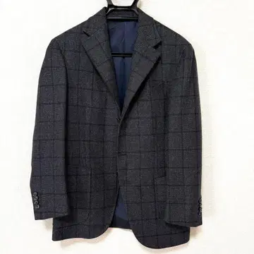 Cerruti 체크 자켓 체르티 이탈리아 수트 46 울