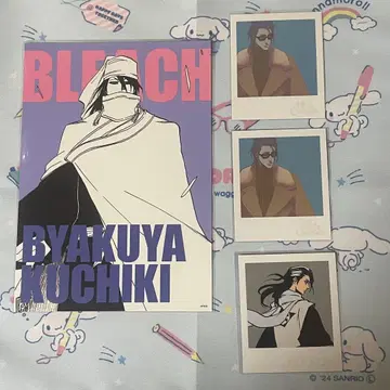 BLEACH 쿠치키 뱌쿠야 포트레이트 랜드마크 아트 카드 컬렉션