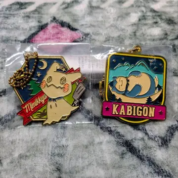 포켓몬 카비곤 미미큐 메탈 참 키링