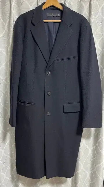 +J 남성용 헤링본 체스터 코트