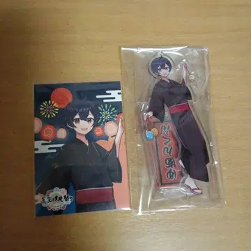 유안 군 복숭아 축제 아크릴 스탠드 트레이딩 카드