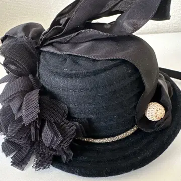 251075 CA4LA 카시라 머리띠 미니 햇 블랙조