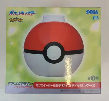 세가 플래티넘 잡화 티슈 케이스 포켓몬스터 몬스터볼풍 디자인