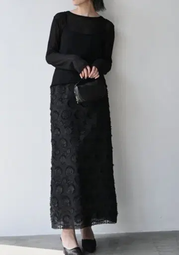 willfully 오간자 스커트