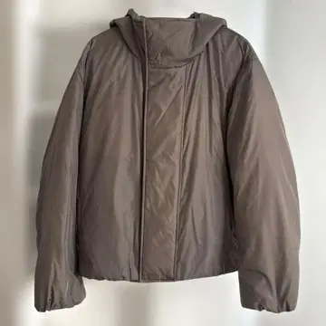 [최종 가격 인하] 새상품 유니클로 U 퍼프 테크 후드티 XL 브라운