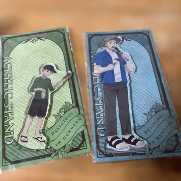 던전밥 아크릴 스탠드 2점 BBQ 파티 라이오스 칠 척