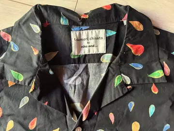 츠모리 치사토 니코앤드 - 반팔 셔츠 컬러풀 물방울