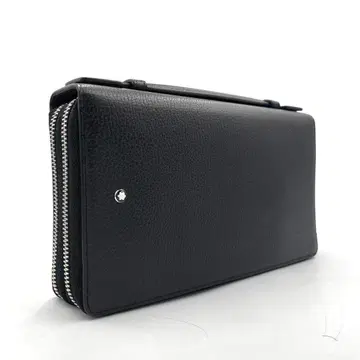 [ 미사용품 ] MONTBLANC 몽블랑 오거나이저 W 지퍼 블랙