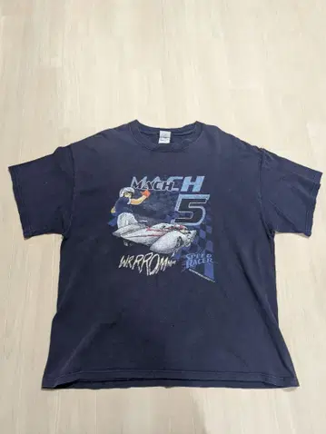 빈티지 마하GOGOGO T셔츠 스피도 레이서 XL 애니메이션