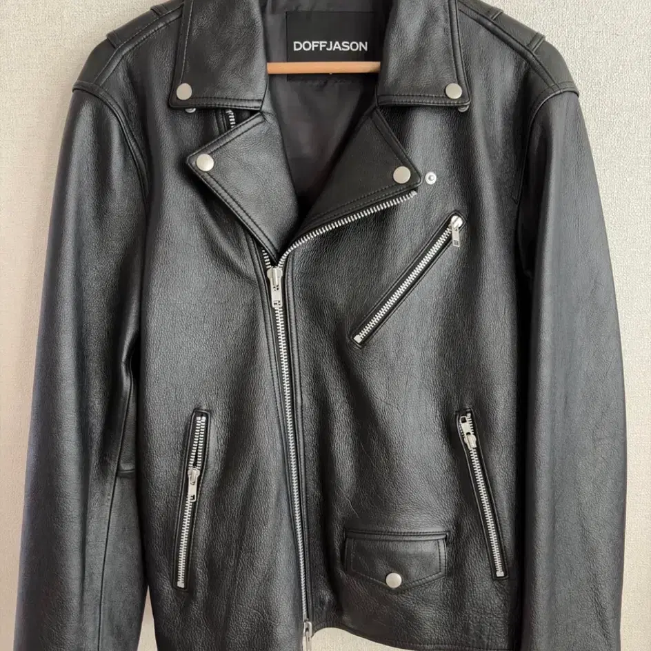 Doffjason Cowhide Single Jacket Black L #도프제이슨,#도프제이슨
