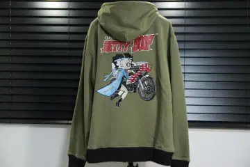 베티 붑 x 로우 블로우 너클 특공 베티 맨투맨 풀 집업 후드티