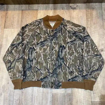 레어 80s mossy oak real tree jacket XL USA