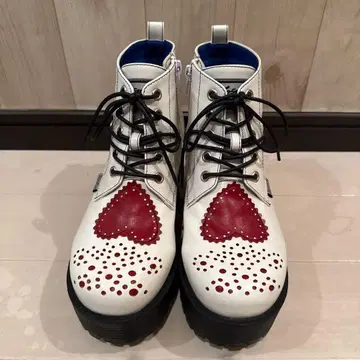 YOSUKE 요스케 통굽 부츠 24cm