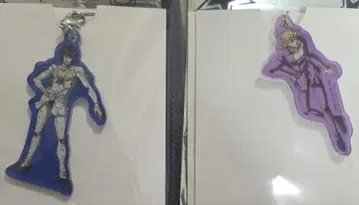 죠죠 마츠키요 코코카라 죠르노 & 부챠라티 와이어 아크릴 키링